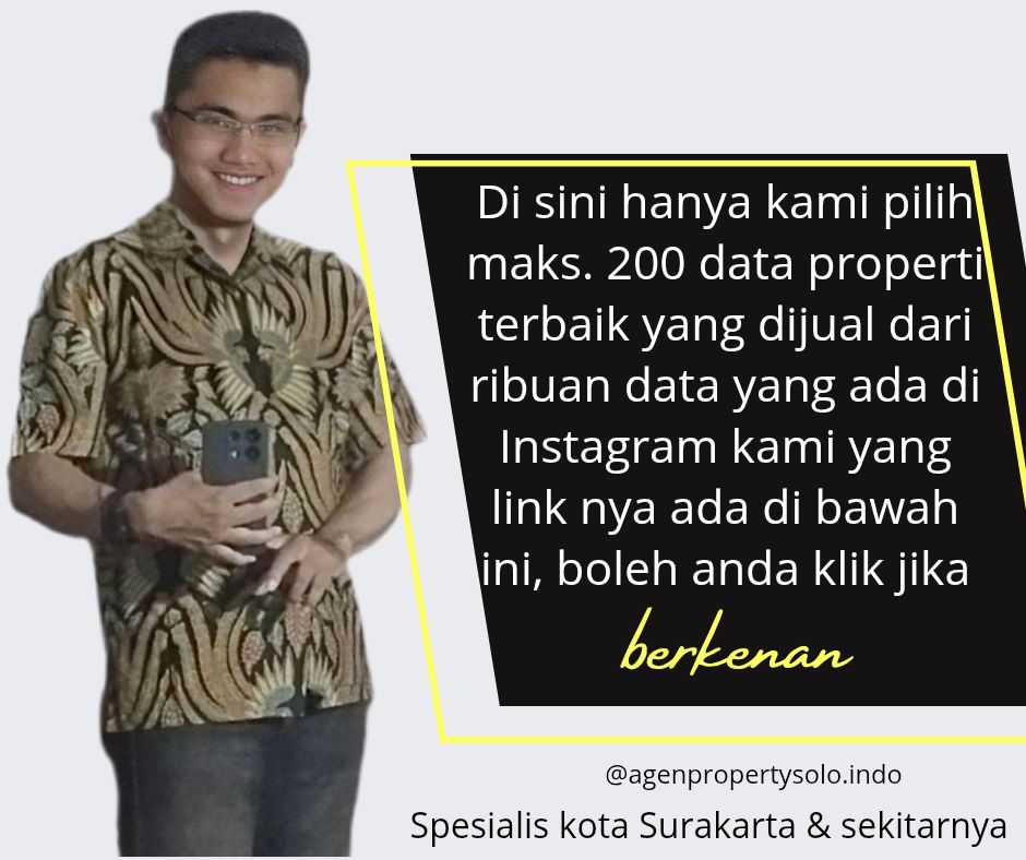 Agent properti dari Properthy.com - Hari Prasetyo Nugroho 