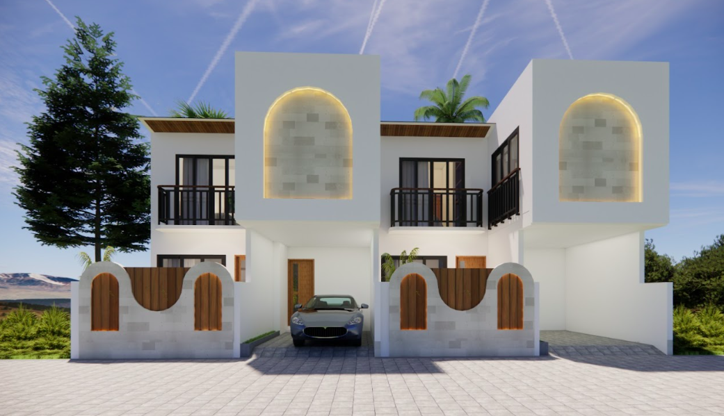 Properti terdaftar untuk dijual atau disewa - Rumah Modern 2 Kamar Tidur Dekat Kawasan Sanur 