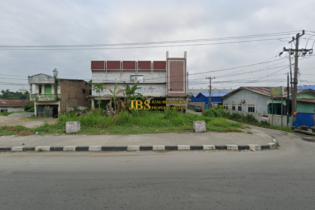 Properti terdaftar untuk dijual atau disewa - Dijual Tanah Uk. +/-1896m2 Di Jalan Kapten Sumarsono/jl. Helvetia By Pass