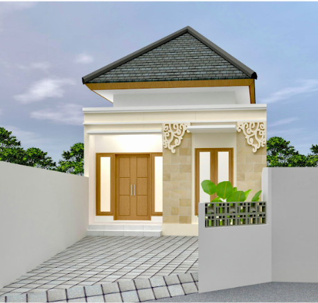 Properti terdaftar untuk dijual atau disewa - Rumah Murah Minimalis 2 Kamar Tidur Denpasar Timur 