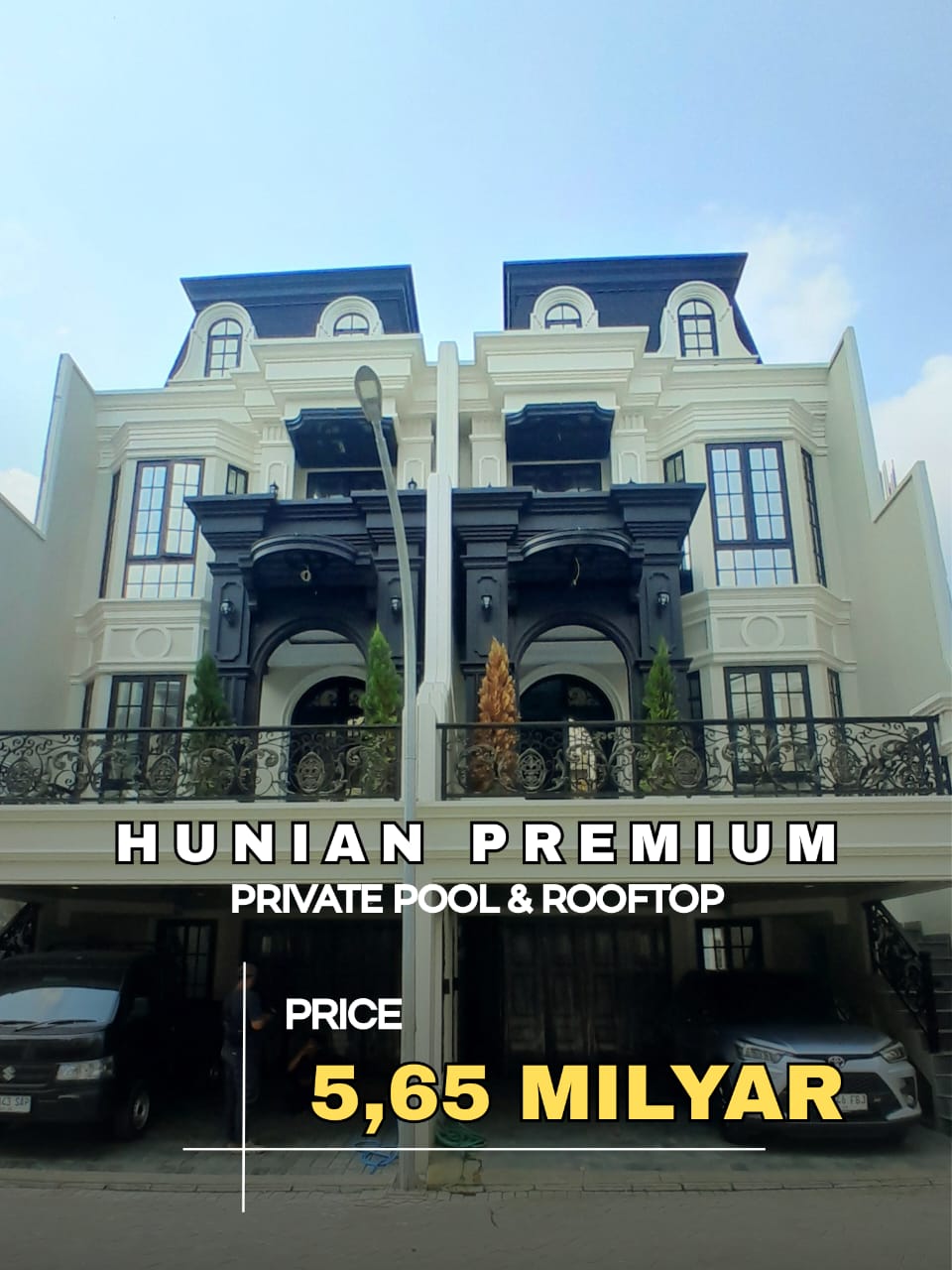 Properti terdaftar untuk dijual atau disewa - Rumah Mewah Premium Private Pool Di Jagakarsa 