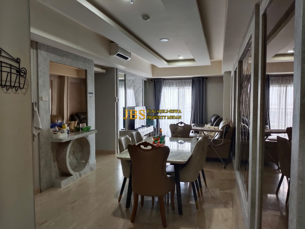 Properti terdaftar untuk dijual atau disewa - Jual Premium Apartemen Podomoro City Deli Tower Empire 107m2