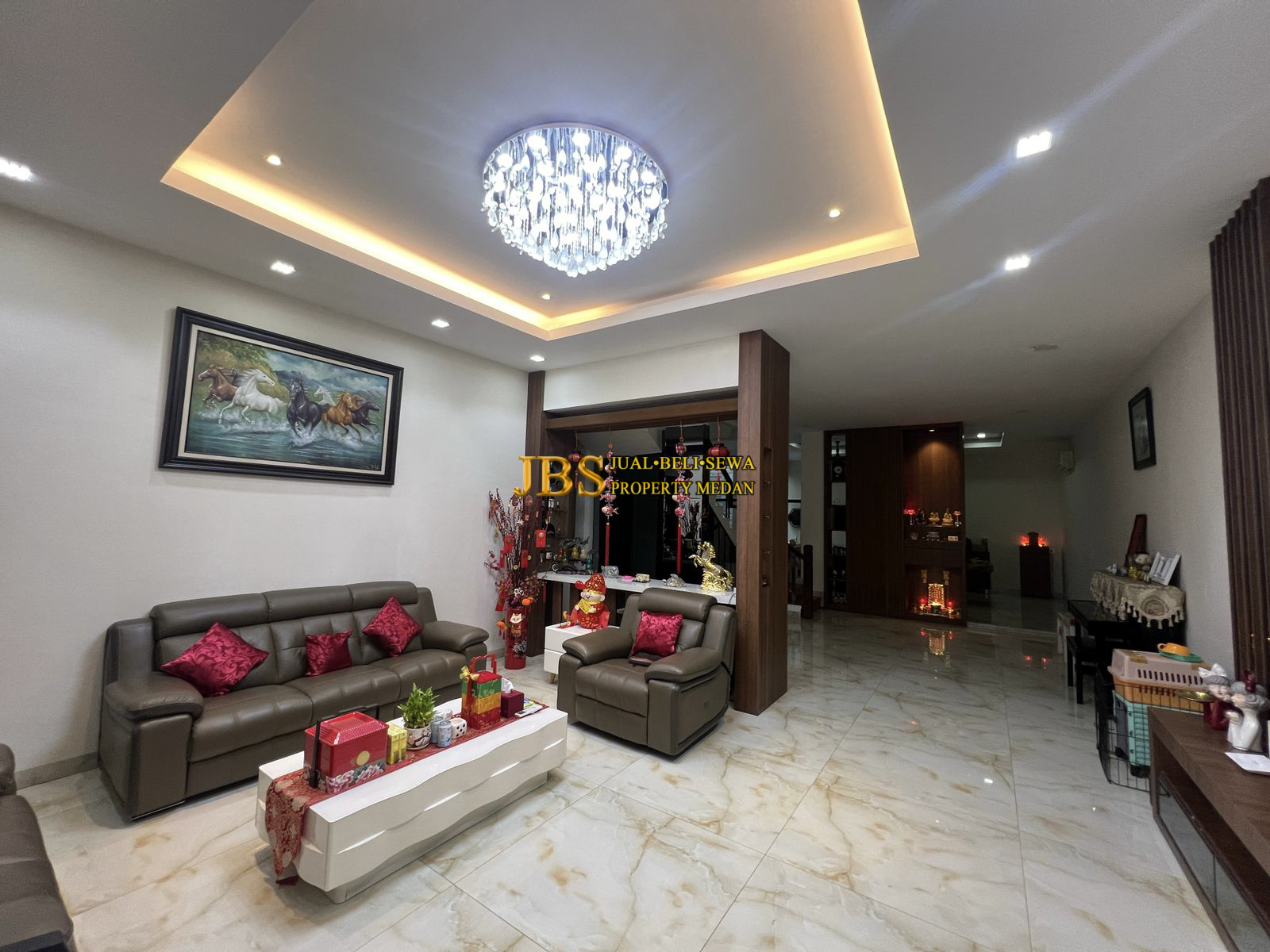 Properti terdaftar untuk dijual atau disewa - Jual Villa Siap Huni Di Komplek Citraland Gama City Medan Cluster Bahamas