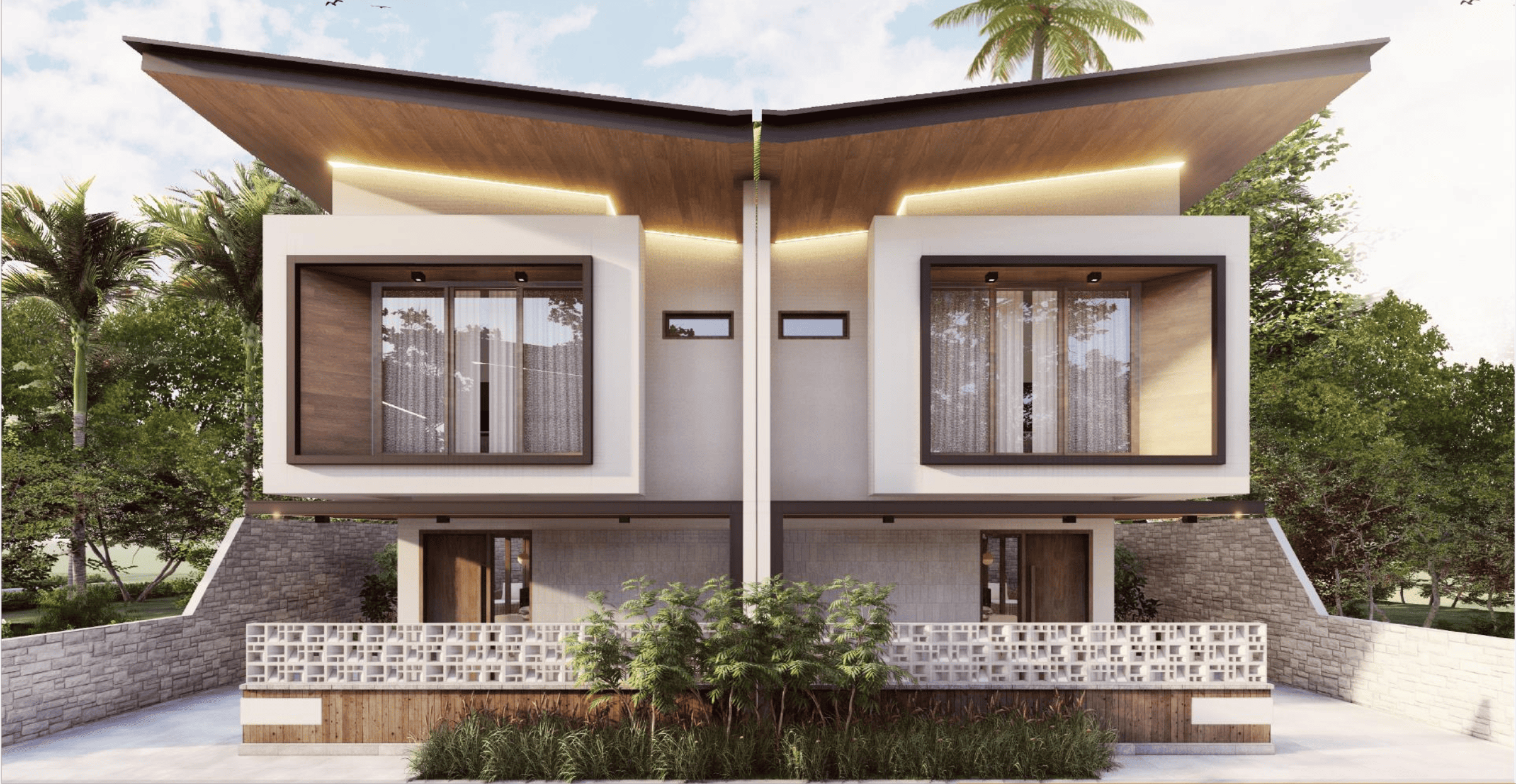 Properti terdaftar untuk dijual atau disewa - Tropical Villa Living In Pecatu Bali
