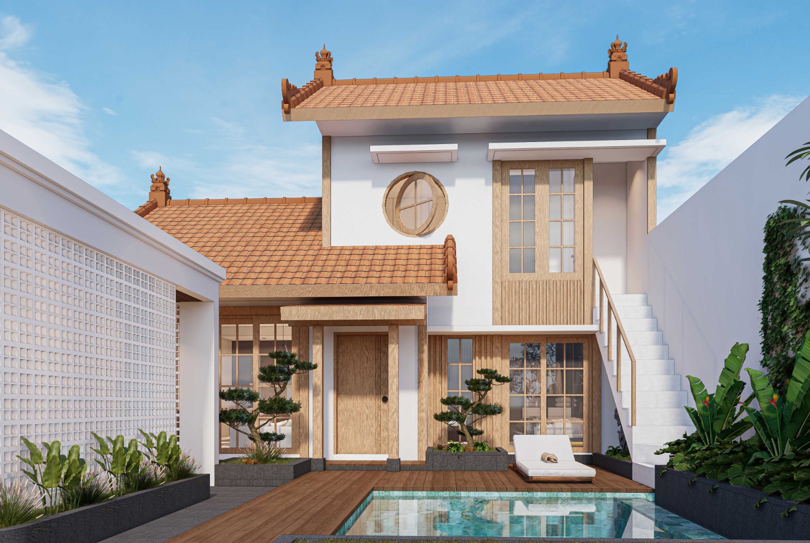 Properti terdaftar untuk dijual atau disewa - Rumah Premium 2 Lantai Di Kutat Lestari Sanur Freehold Area Expat Favorit