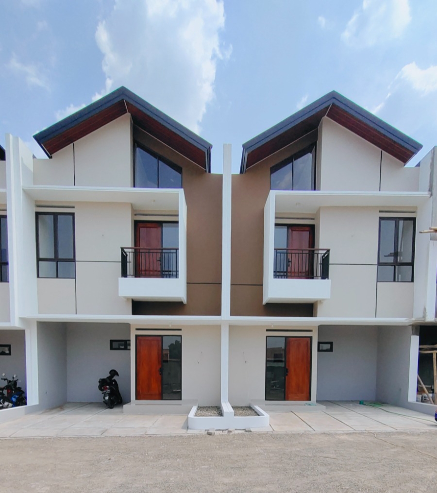 Properti terdaftar untuk dijual atau disewa - Rumah Cantik Model Scandinavian Di Bakti Jaya Serpong Tangsel 