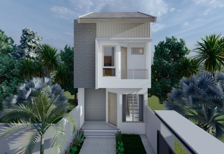 Properti terdaftar untuk dijual atau disewa - Hunian Modern Minimalis 5 Menit Ke Pantai Sanur 