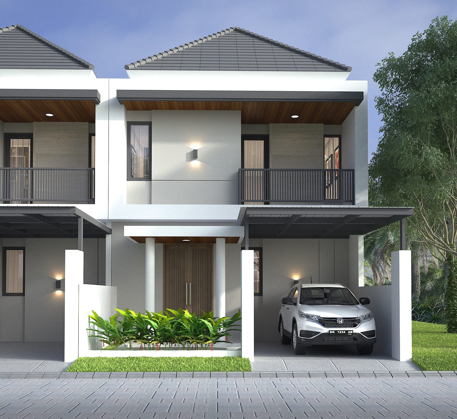 Properti terdaftar untuk dijual atau disewa - Rumah Minimalis Eksklusif Strategis Denpasar 