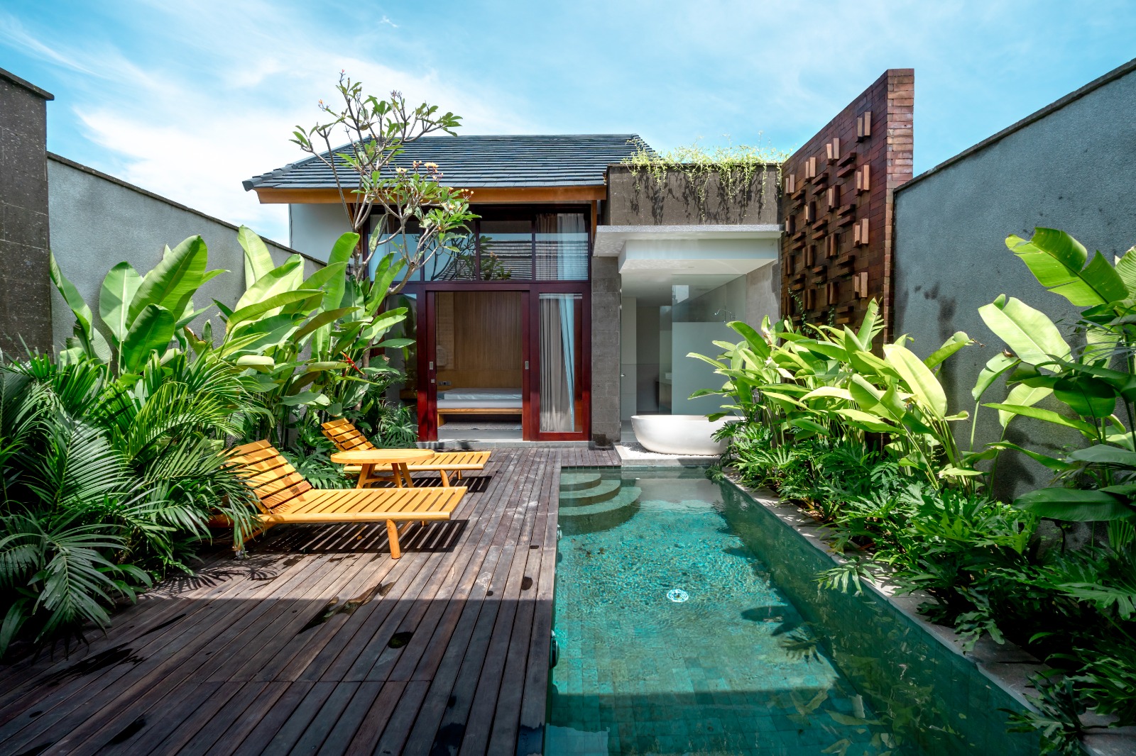 Properti terdaftar untuk dijual atau disewa - Villa Eksklusif Strategis 2 Menit Ke Pantai Seseh 