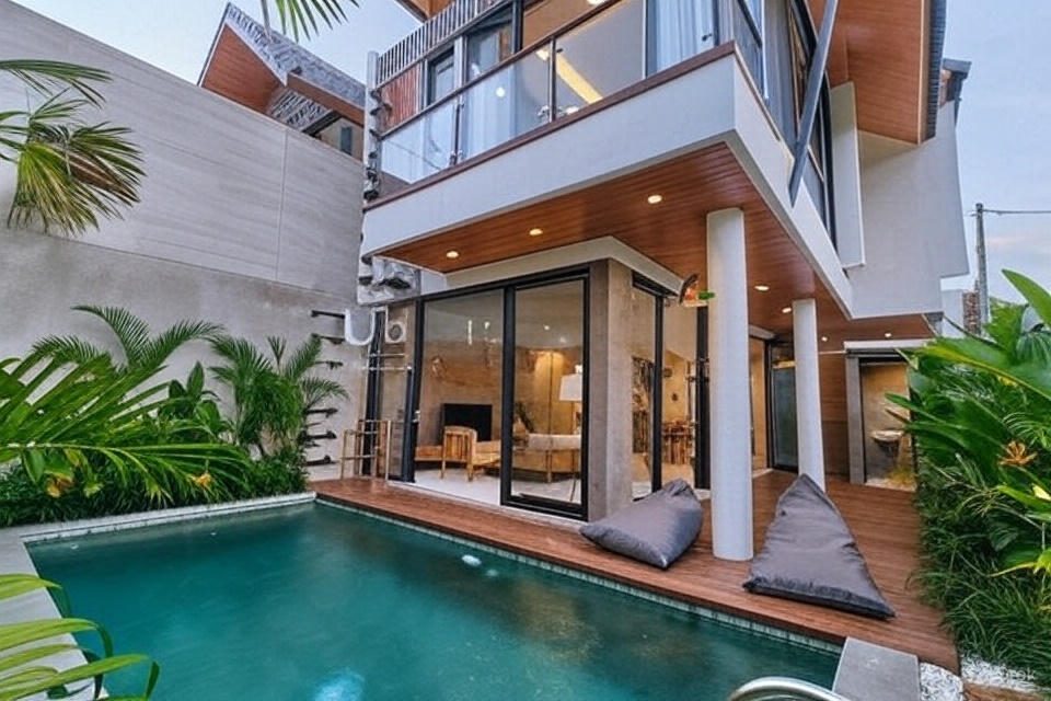 Properti terdaftar untuk dijual atau disewa - New Villa 2 Lantai Siap Huni Di Ubud 