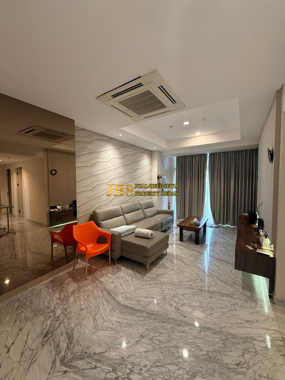 Properti terdaftar untuk dijual atau disewa - Dijual Condominium Full Furnished Podomoro City Deli Medan Tower Northern Private Lift