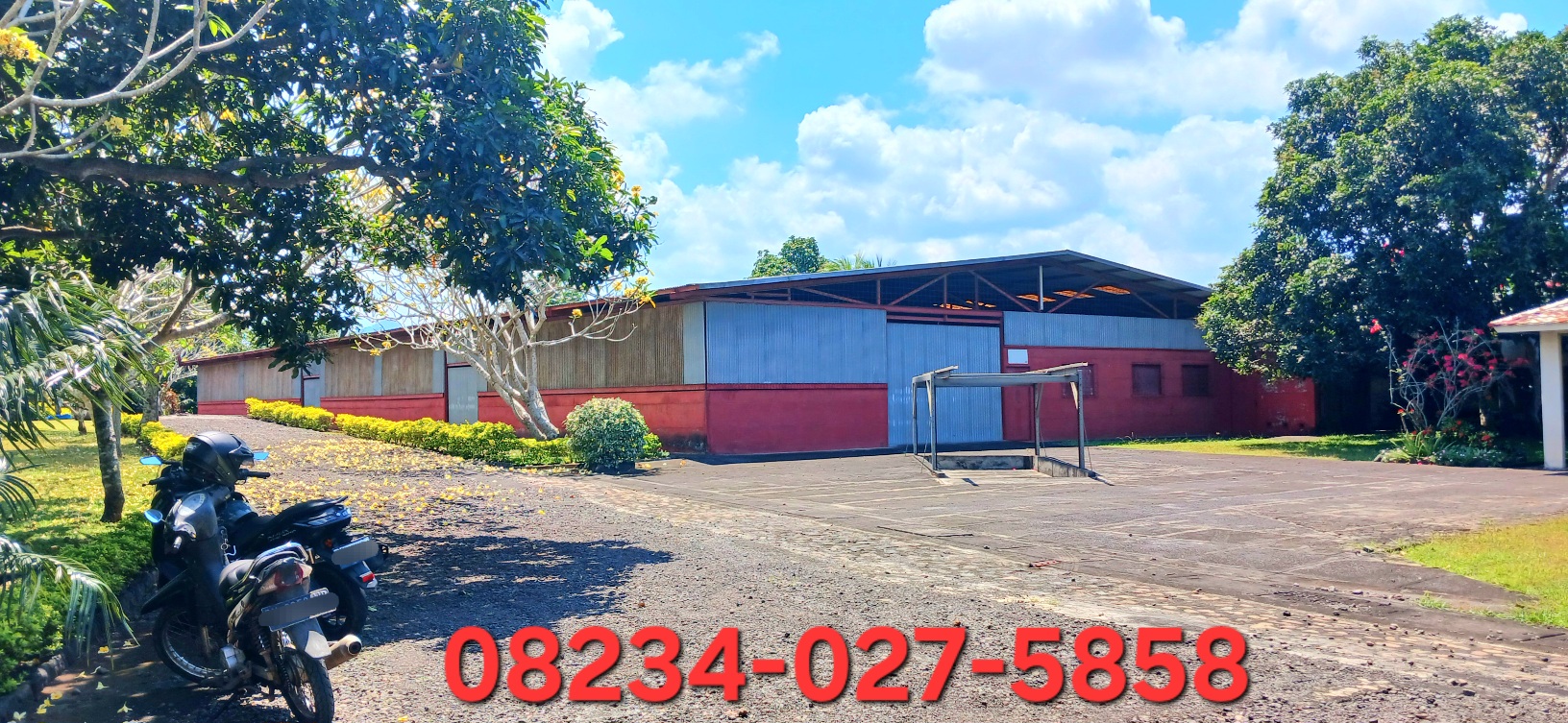 Properti terdaftar untuk dijual atau disewa - Dijual Gudang Siap Pakai Ijin Lengkap Jl Denpasar - Gilimanuk Negara Jembrana Bali