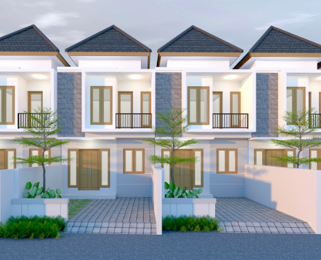 Properti terdaftar untuk dijual atau disewa - Rumah Minimalis Modern 3 Kamar Tidur Denpasar Utara 