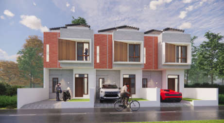 Properti terdaftar untuk dijual atau disewa - Rumah 2 Lantai Minimalis Modern Denpasar Utara 
