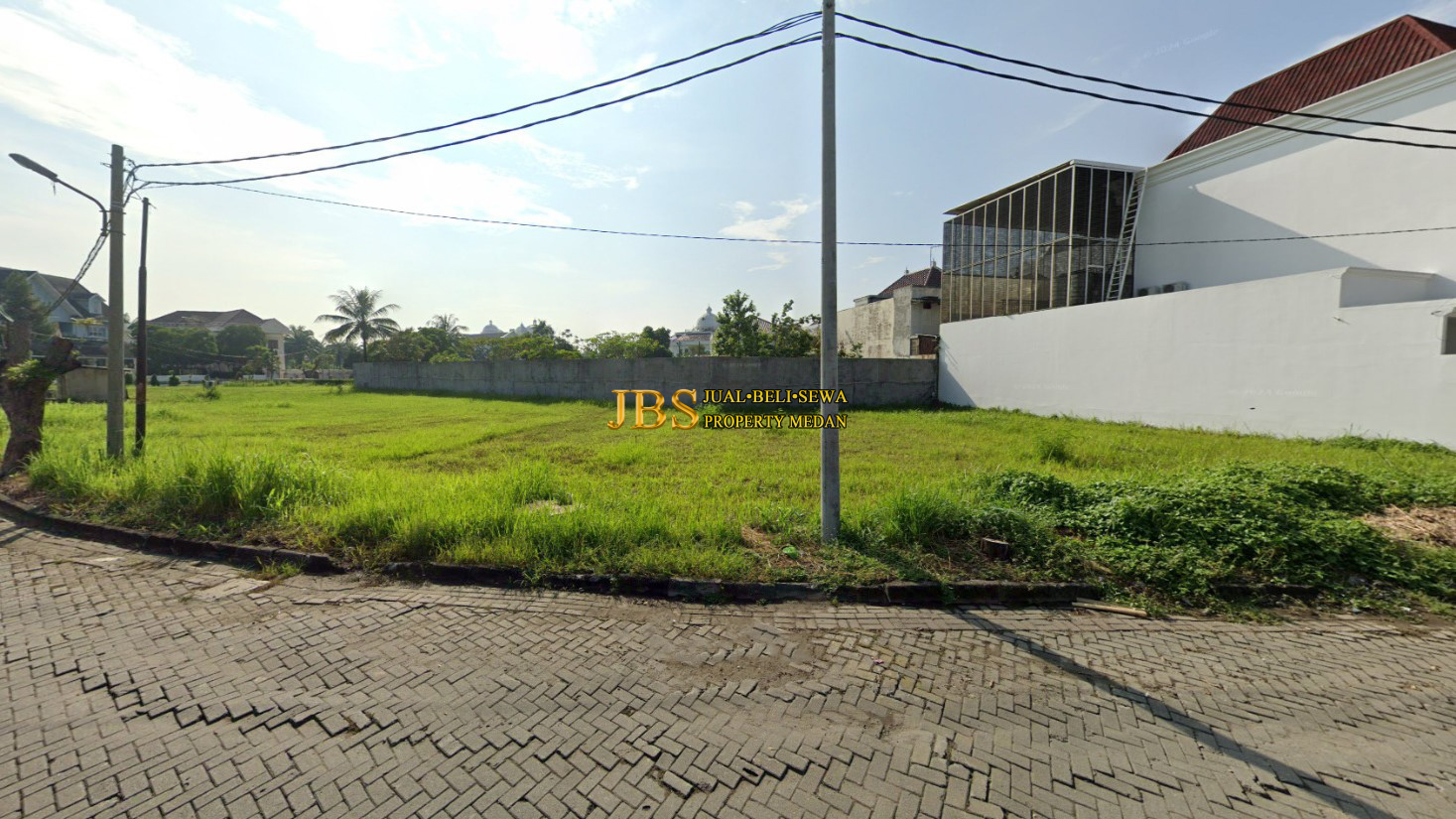 Properti terdaftar untuk dijual atau disewa - Dijual Kavling Hadap Barat Di Komplek Graha Metropolitan, Sunggal, Deli Serdang