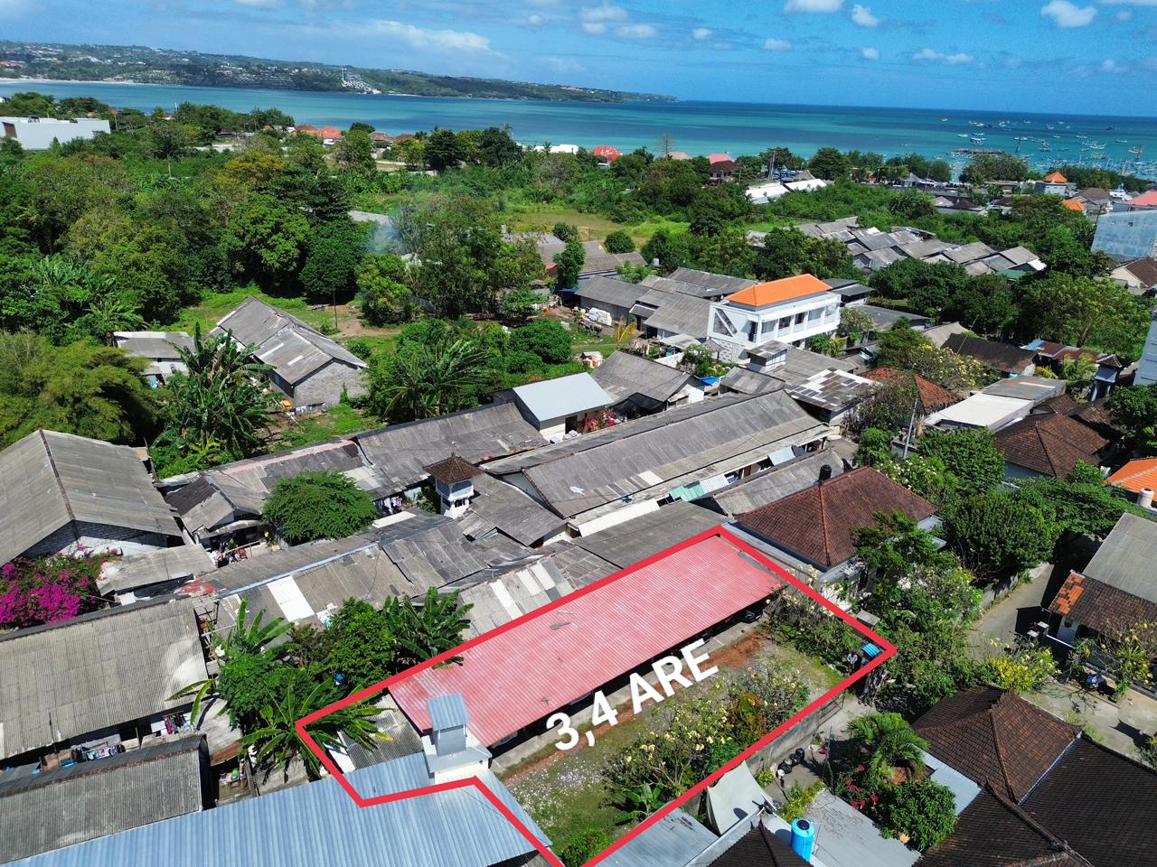 Properti terdaftar untuk dijual atau disewa - Tanah Premium Zona Pariwisata Dekat Pantai