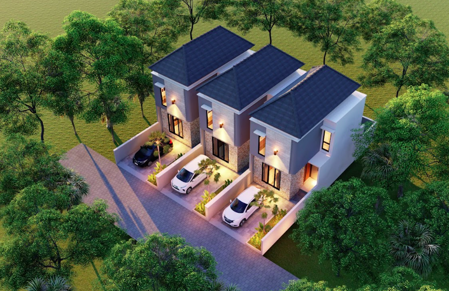 Properti terdaftar untuk dijual atau disewa - Rumah 3 Kamar Tidur Dengan Kolam Berenang Di Dalung 