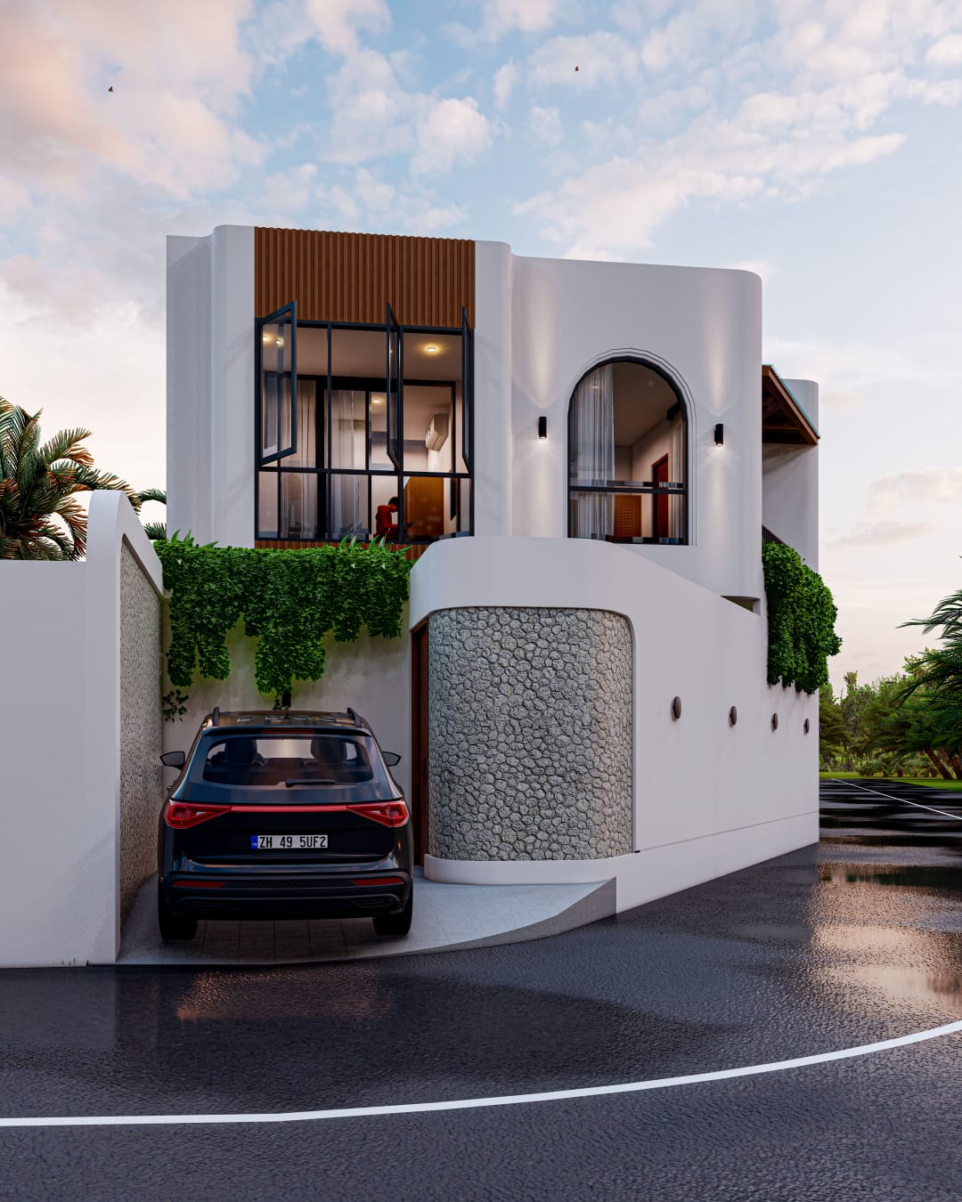 Properti terdaftar untuk dijual atau disewa - Brand New Mediterranean Style Villa Ungasan