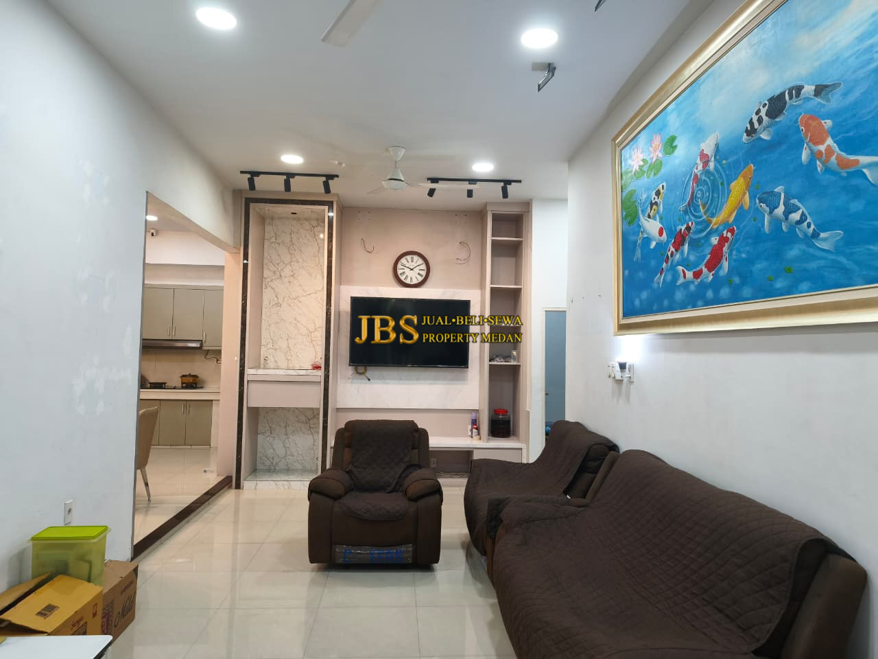 Properti terdaftar untuk dijual atau disewa - Dijual Rumah 1 Tingkat Kondisi Siap Huni Di Komplek Cemara Hijau Medan Jalan Metal