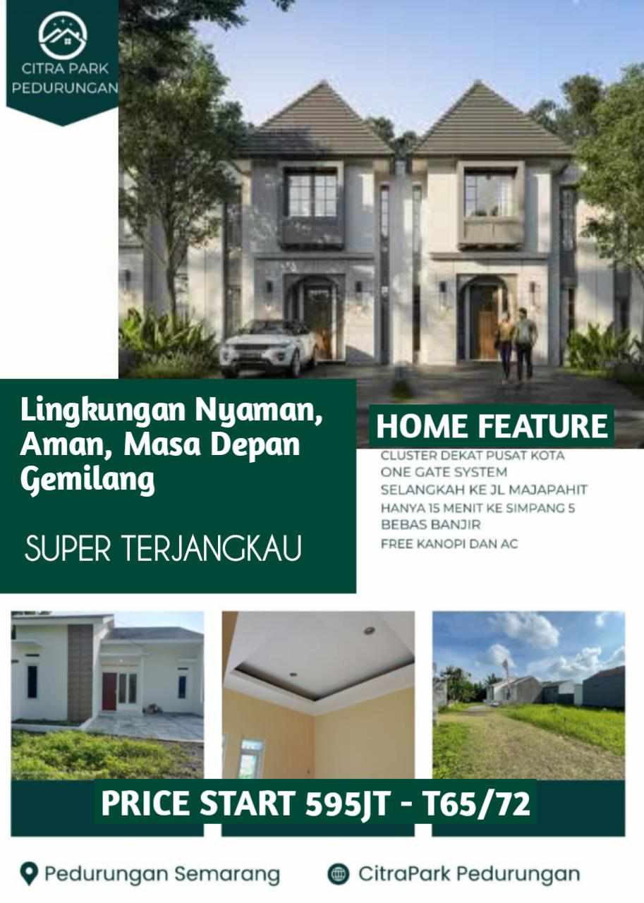 Properti terdaftar untuk dijual atau disewa - Citrapark Pedurungan