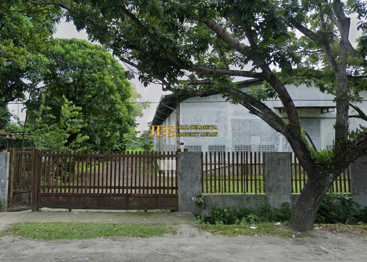 Properti terdaftar untuk dijual atau disewa - Dijual Tanah Dan Gudang Di Jalan Bunga Raya - Asam Kumbang, Medan
