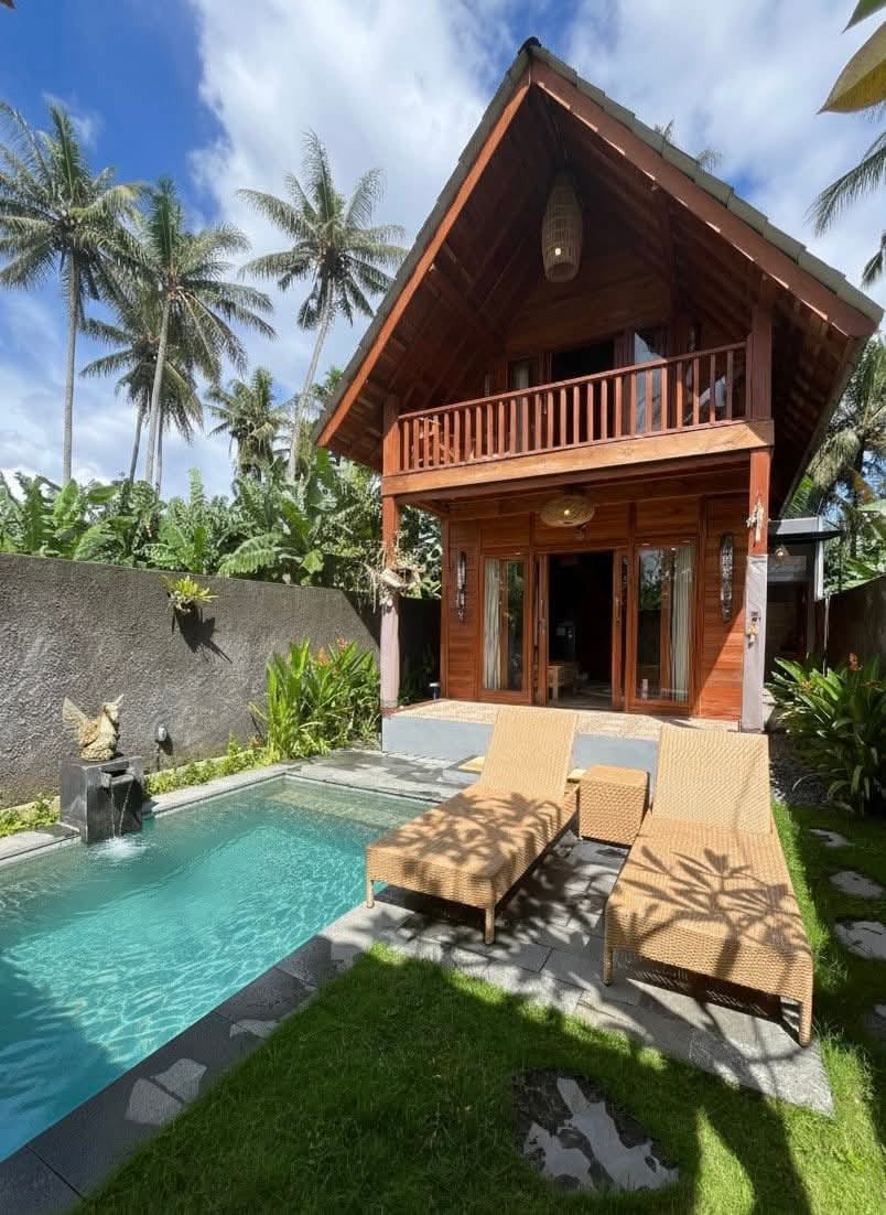 Properti terdaftar untuk dijual atau disewa - Villa Konsep Joglo Siap Huni Di Sibang Badung 