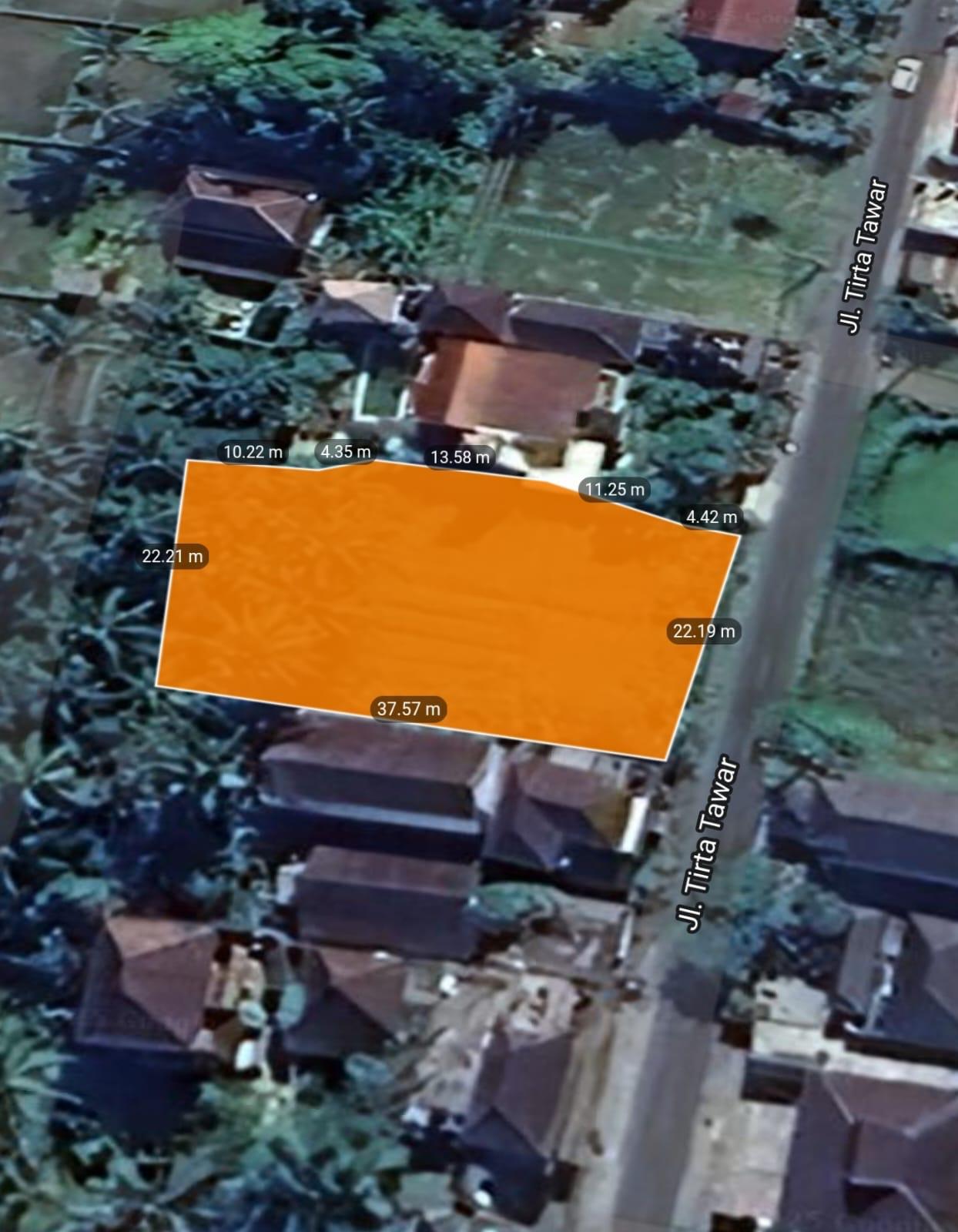Properti terdaftar untuk dijual atau disewa - Tanah Strategis Cocok Untuk Usaha Di Ubud 