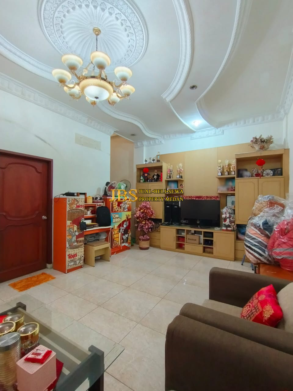 Properti terdaftar untuk dijual atau disewa - Rumah Siap Kondisi Huni Dijual Di Komplek Cemara Asri Medan Jalan Anggur