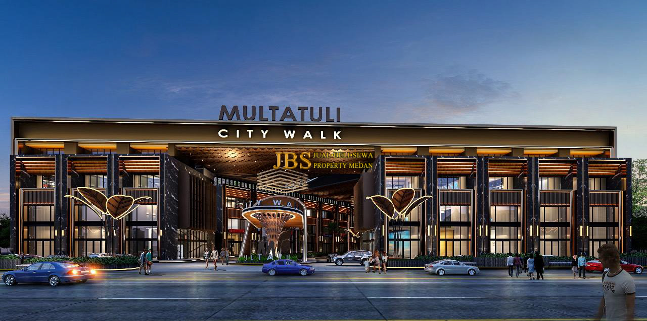 Properti terdaftar untuk dijual atau disewa -  Ruko Premium Multatuli City Walk – Proyek Spektakuler 2025! 