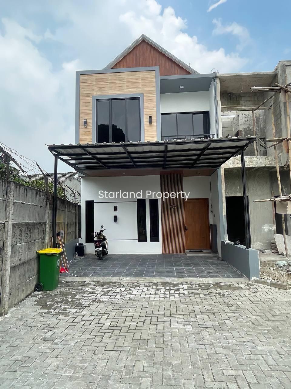 Properti terdaftar untuk dijual atau disewa - Rumah 2 Lantai Modern Di Bintaro Tangsel 