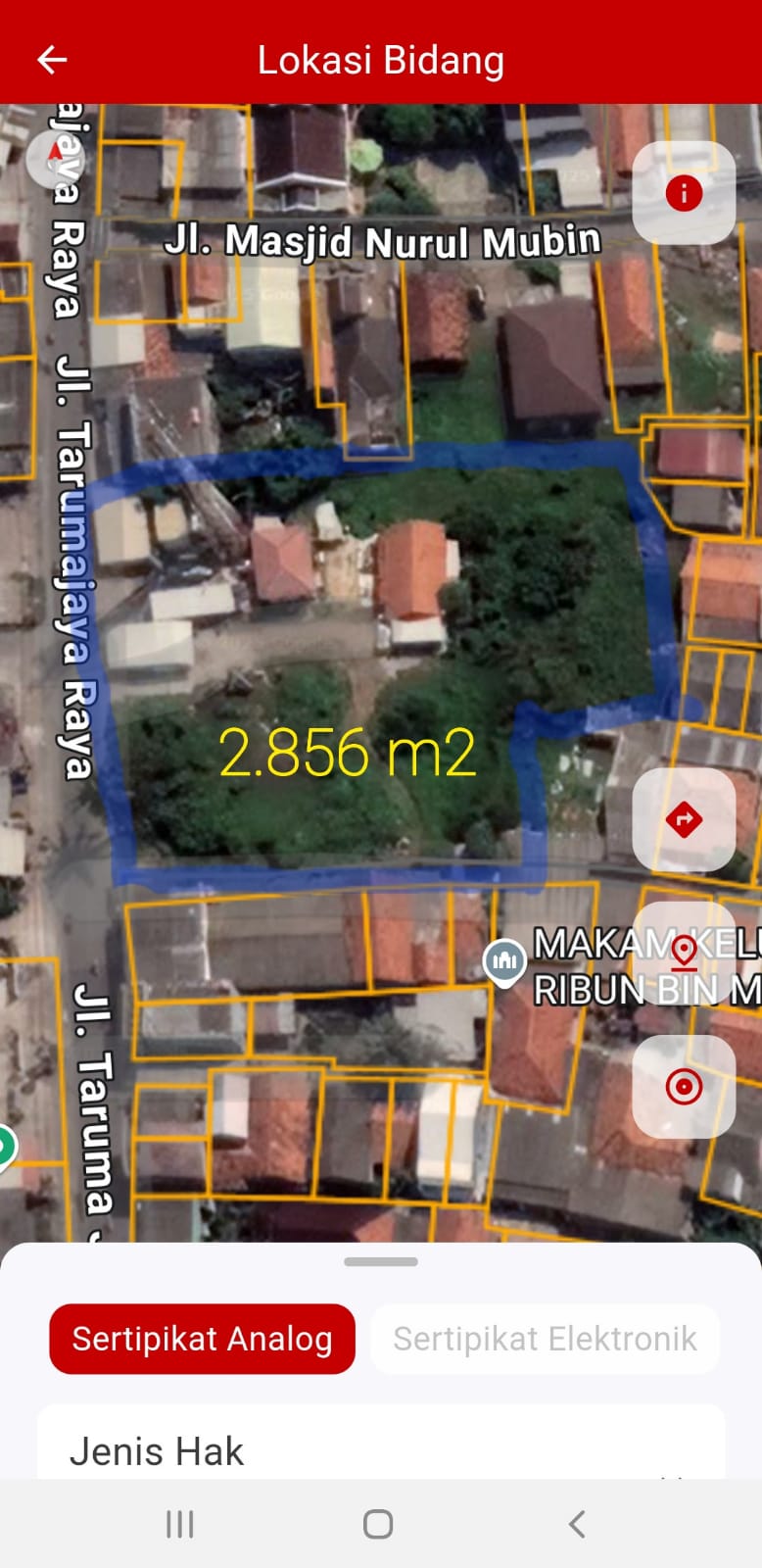 Properti terdaftar untuk dijual atau disewa - Tanah Komersial