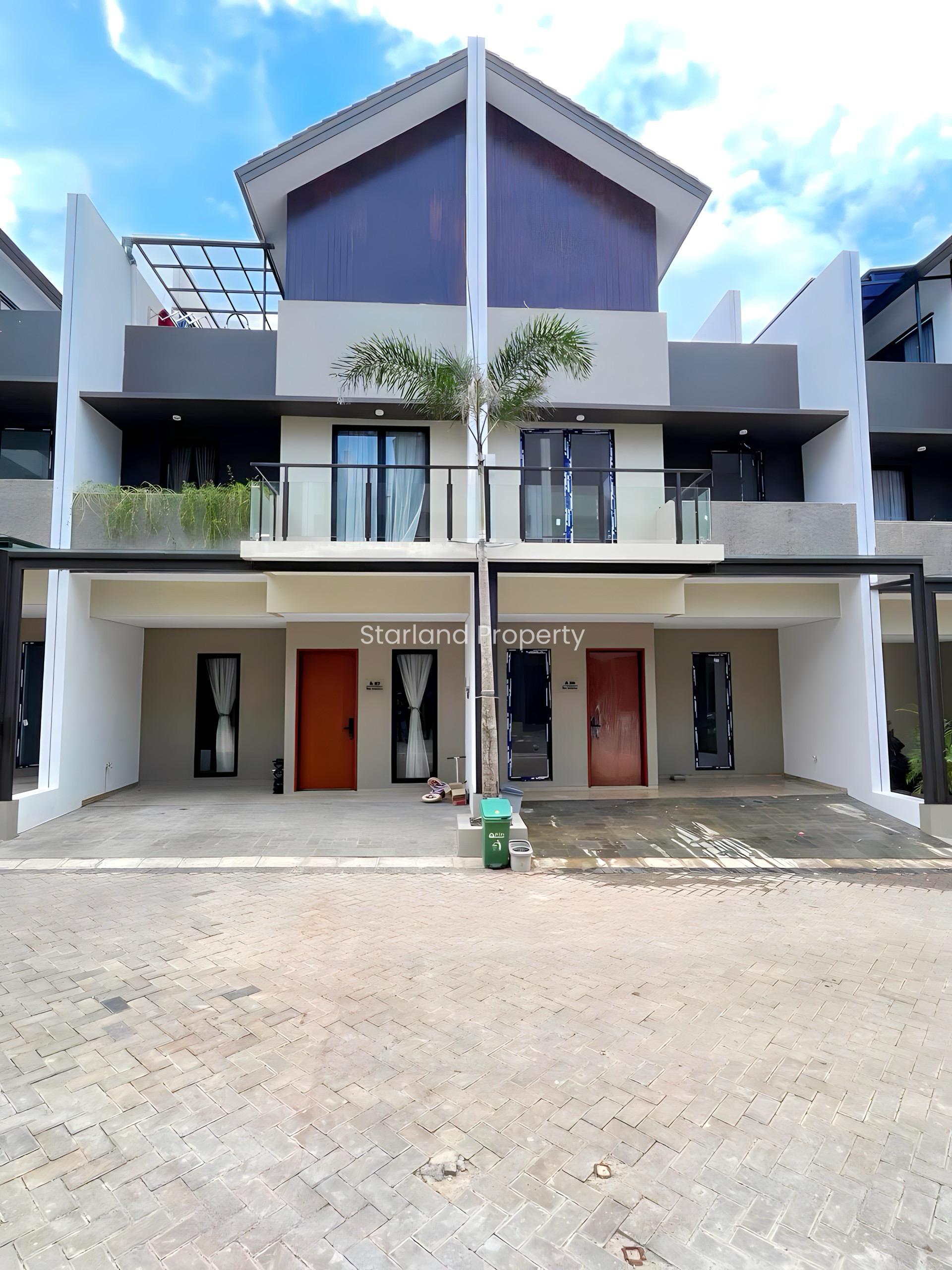Properti terdaftar untuk dijual atau disewa - Rumah 3 Lantai Siap Huni Di Bintaro Tangsel 