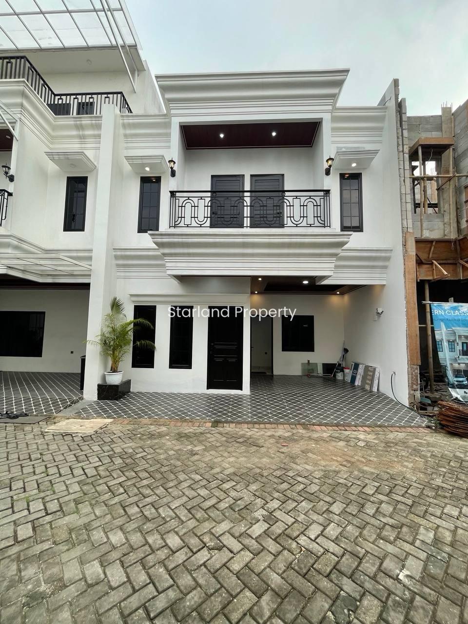 Properti terdaftar untuk dijual atau disewa - Rumah Klasik Modern Bintaro Lokasi Strategis 