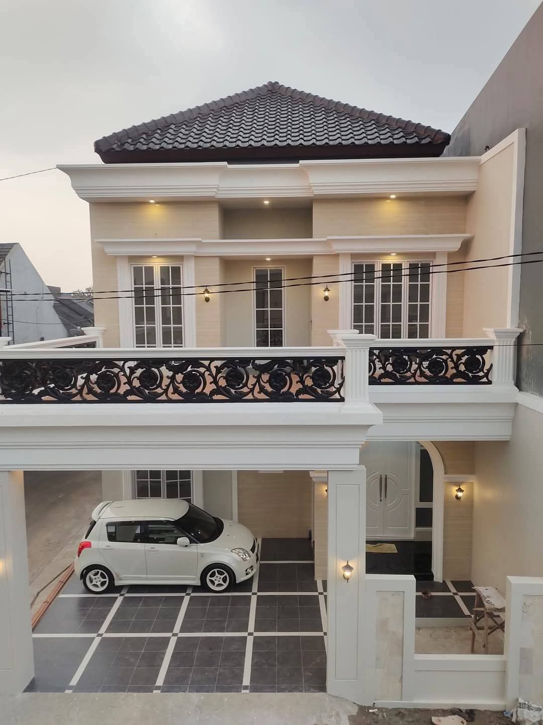 Properti terdaftar untuk dijual atau disewa - Rumah Baru American Classic Di Kemang Pancoran Depok Jabar