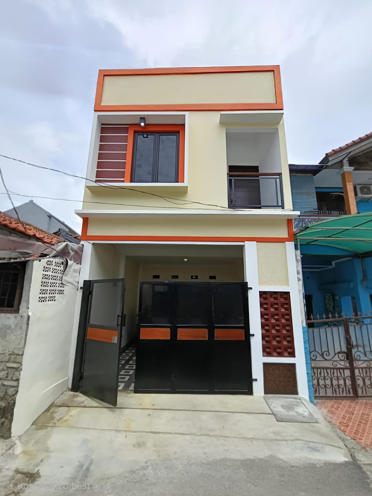 Properti terdaftar untuk dijual atau disewa - Rumah Baru Lokasi Strategis Bebas Banjir Di Rawasari Jakpus 