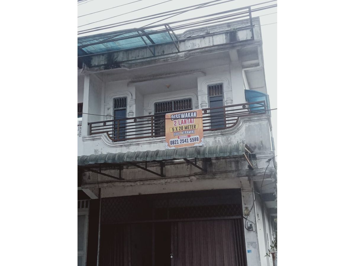 Properti terdaftar untuk dijual atau disewa - Disewakan Ruko Strategis Di Simpang 2 Pematang Siantar Ag2034