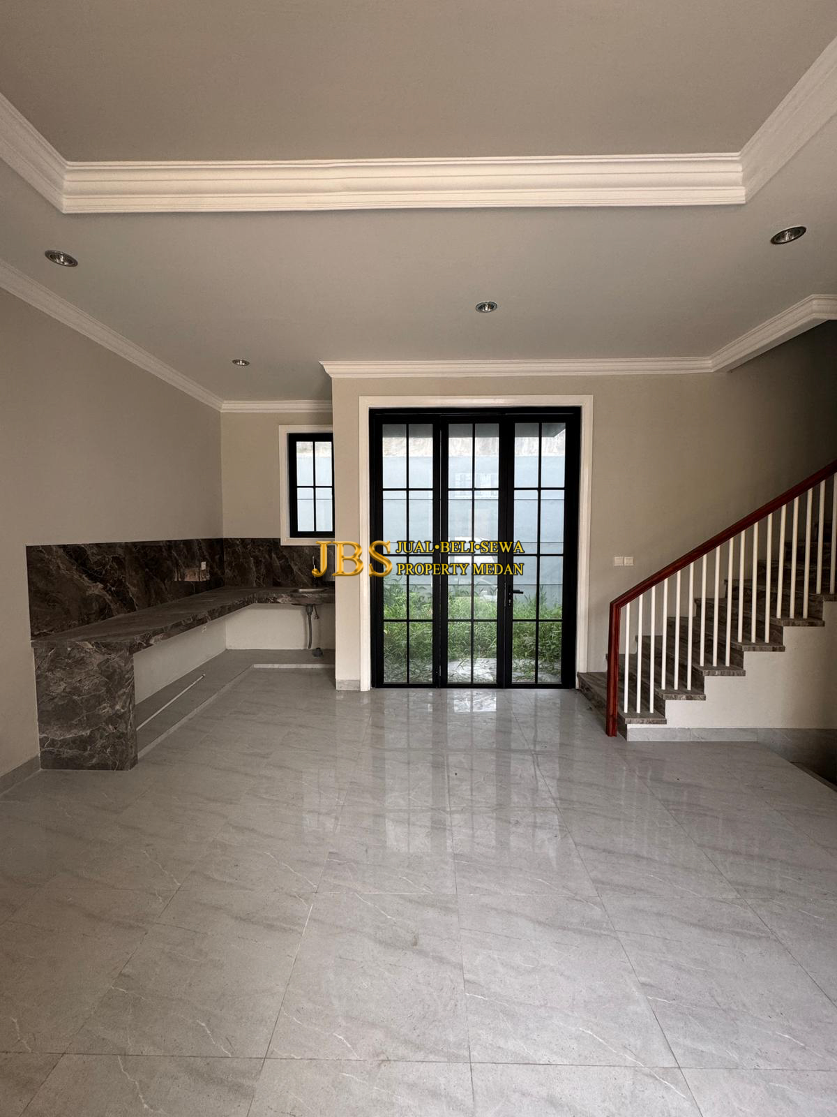 Jual Rumah 2 Tingkat di Komplek Citraland Gama City Medan Cluster Clarke Quay