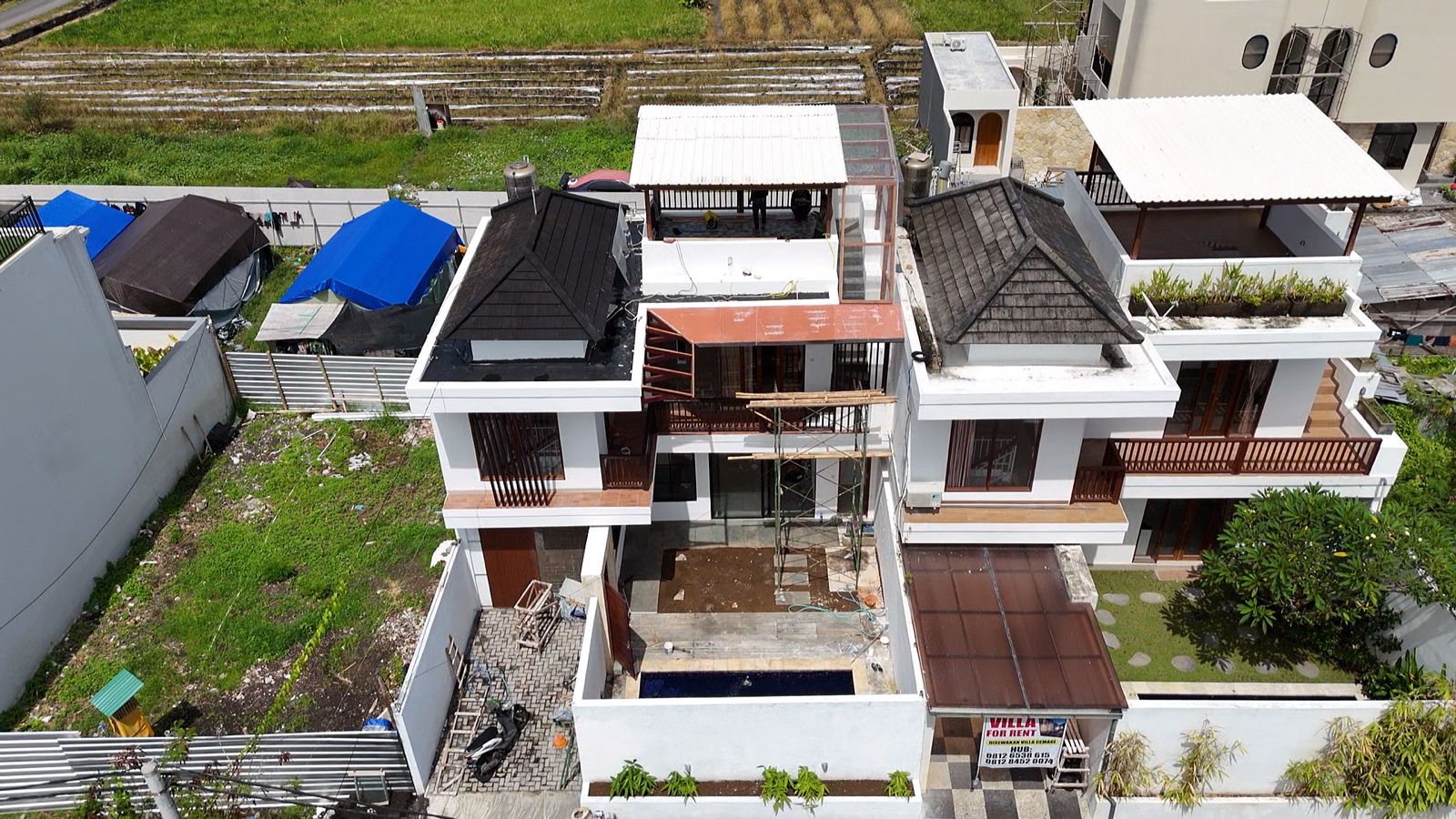 Villa Brand New 2 Lantai + Rooftop Dekat Pantai Mengening Cemagi – Investasi Premium Hanya 600 Meter ke Pantai | PRPB109