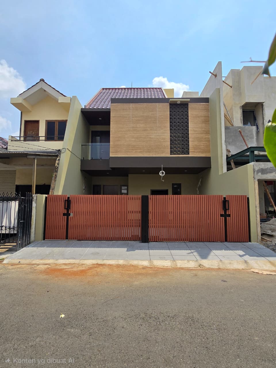 Rumah baru design modern minimalis di Cempaka Putih Jakpus