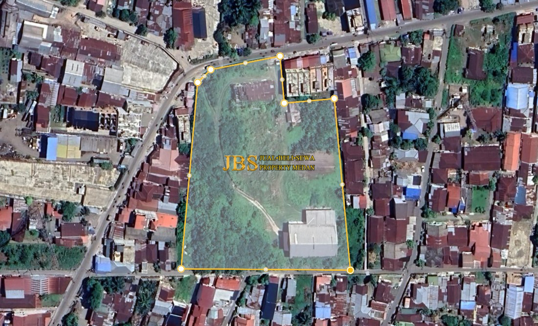 Dijual Tanah dan Gudang di Jalan Sei Mencirim/Jl. Pringgan (Daerah Sunggal)