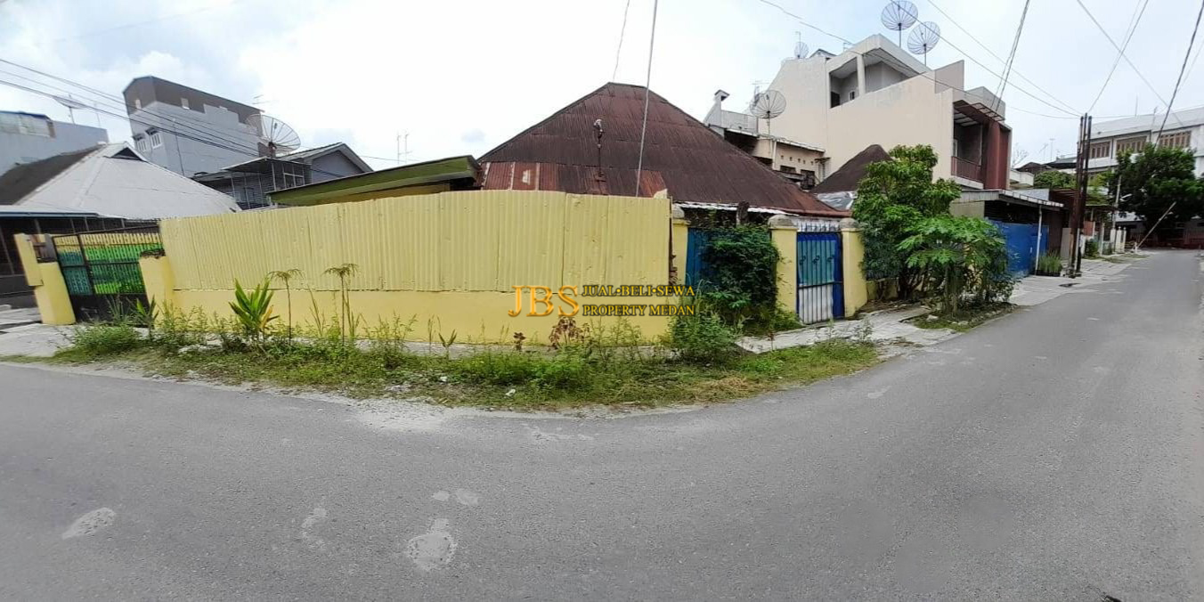 Jual Rumah Hook Hitung Harga Tanah di Jalan Kuda Dekat Jl. Wahidin - Medan