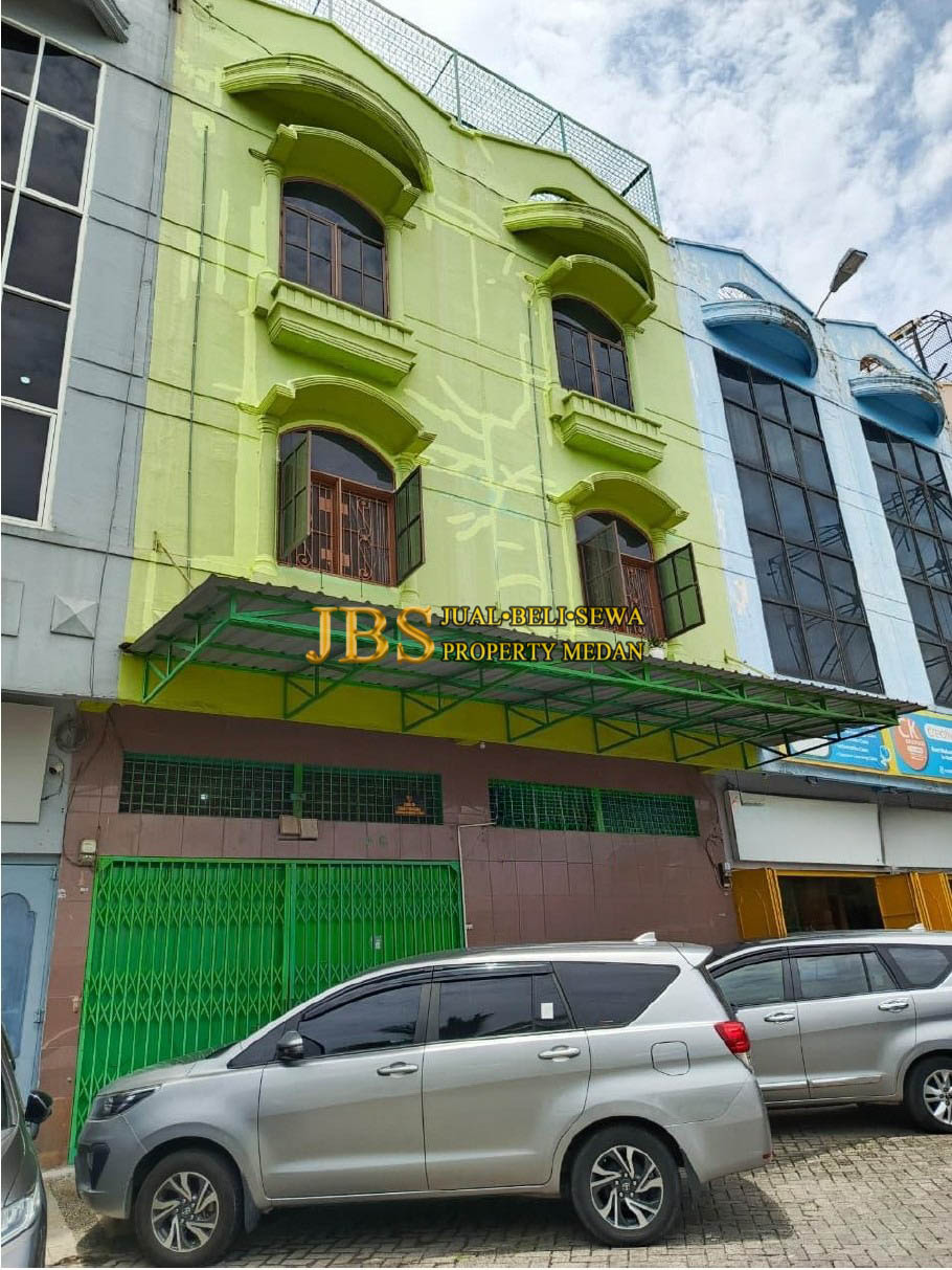 Jual Ruko Gandeng Kondisi Siap Huni di Komplek Multatuli - Medan Blok D