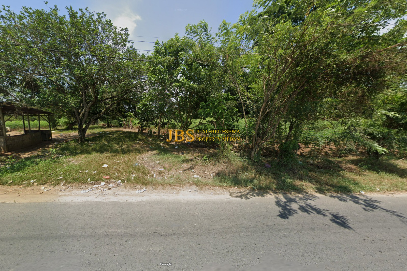 Tanah Kosong Posisi Hook Dijual di Jalan Bandar Labuhan - Tanjung Morawa