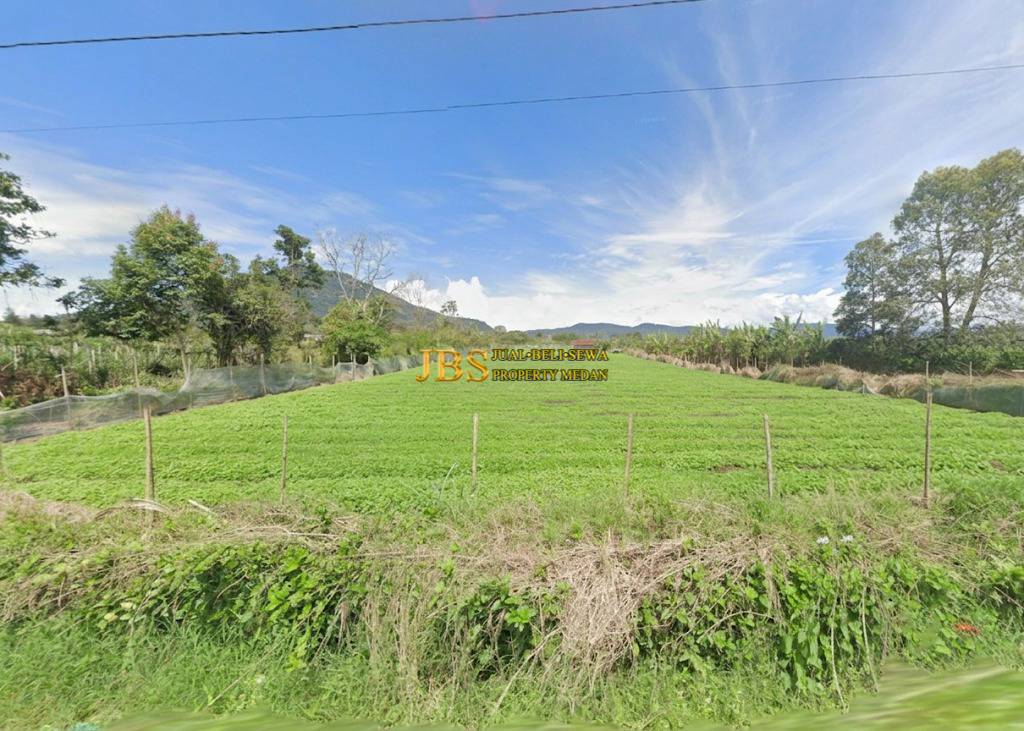 Jual Tanah Kosong di Jalan Kebun Bunga Dolat Rayat, Kab. Karo (500 m dari Villa Gitar Mas)