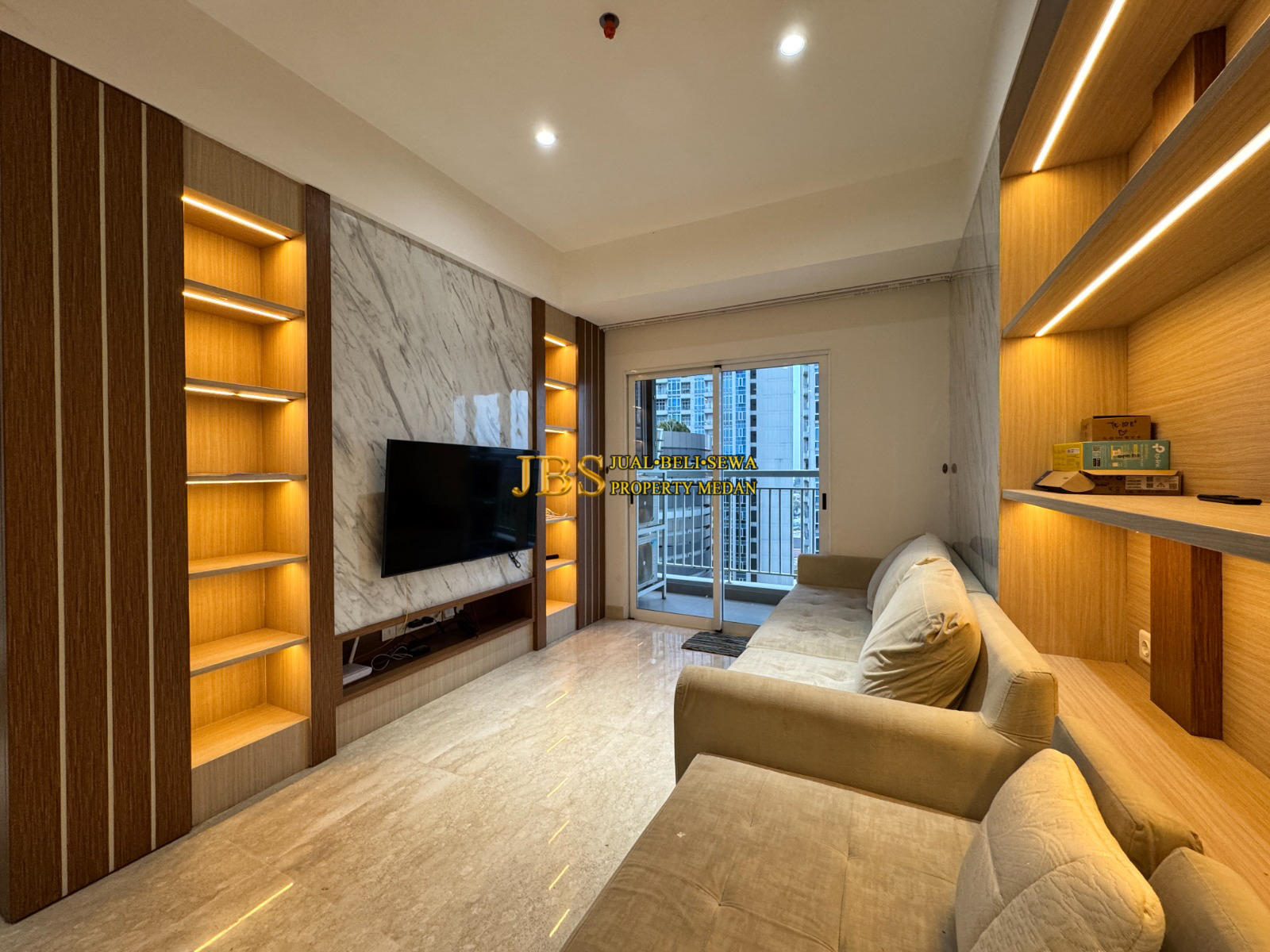 Dijual Apartemen Uk. 107m2 di Podomoro City Deli Medan Tower Empire