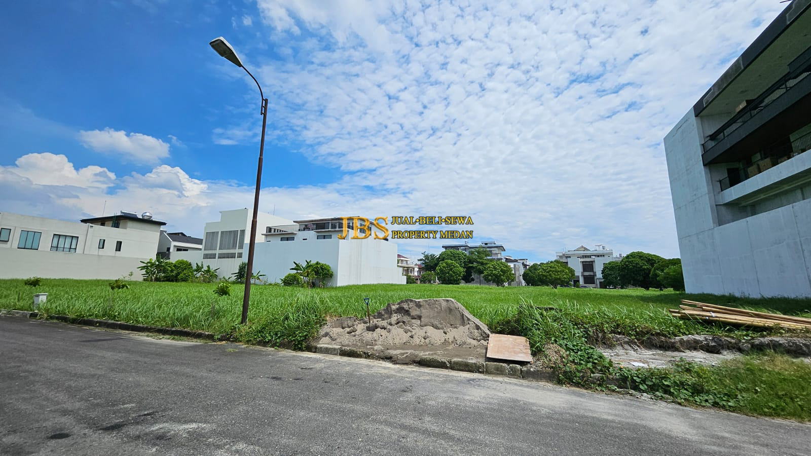 Kavling Dijual di Komplek Taman Malibu Indah Medan Jalan Adi Sucipto