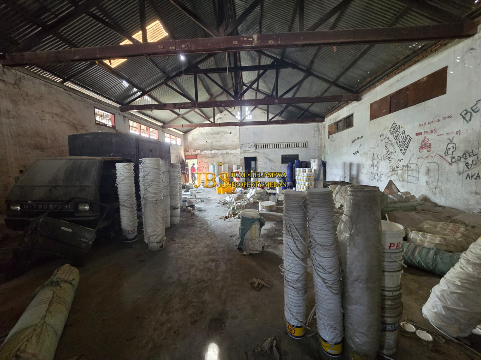 Disewakan Gudang di Jalan Datuk/Jalan Pendawa - Medan Binjai KM. 12