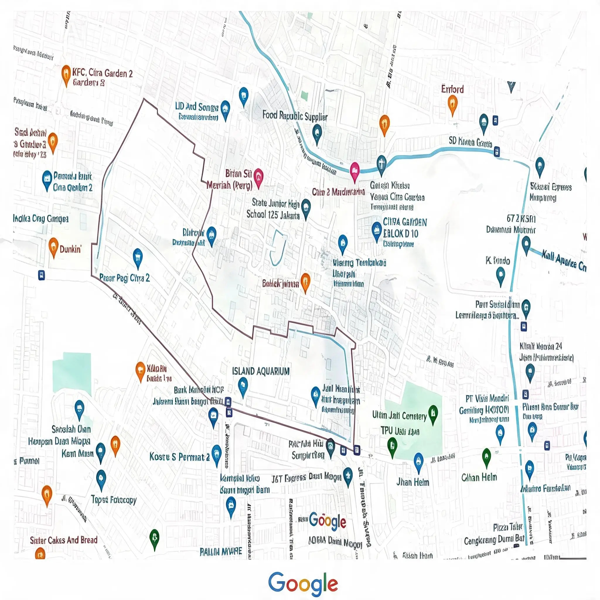 JUAL TANAH 14 HEKTAR DI BAWAH NJOP  JAKARTA BARAT
