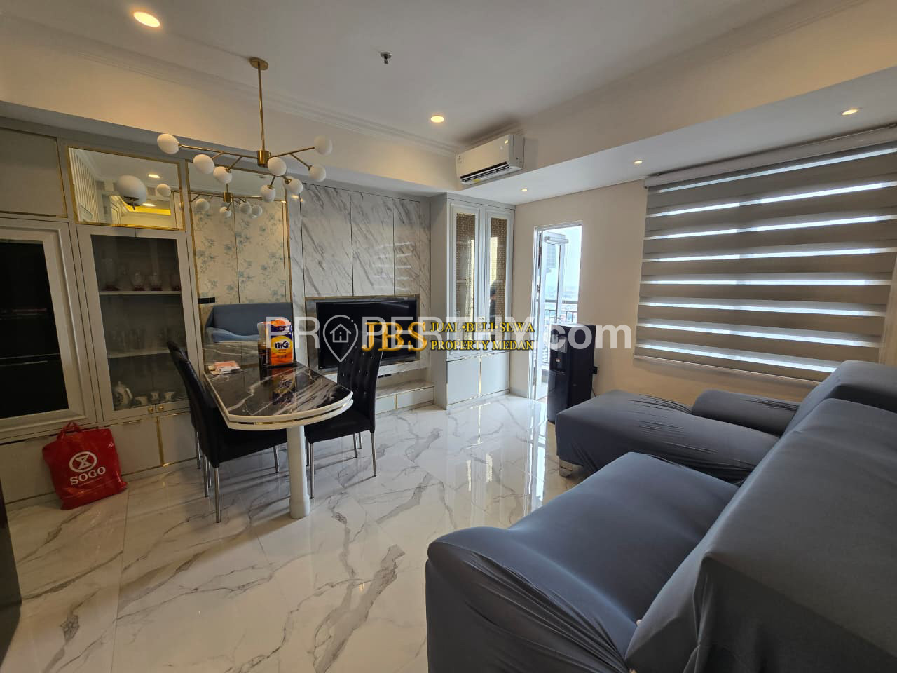 Disewakan Apartemen Type 1Br di Podomoro City Deli Medan Tower Lexington