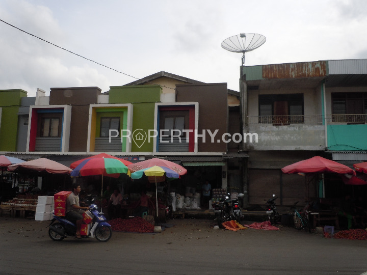 Ruko di Pasar Tradisional Pangkalpinang, Bangka